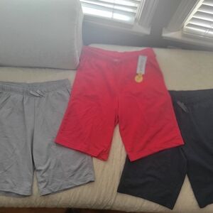 Cat & Jack Red and Gray Casual Shorts